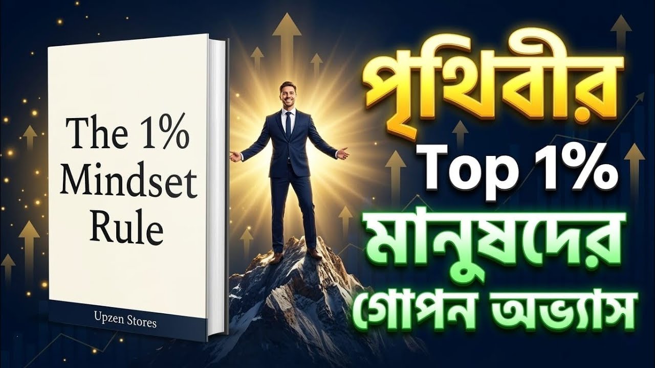 পৃথিবীর Top 1% মানুষের গোপন অভ্যাস | The 1% Mindset Rule | Book Summary