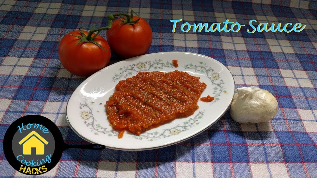 Tomato Sauce from Real Tomatoes