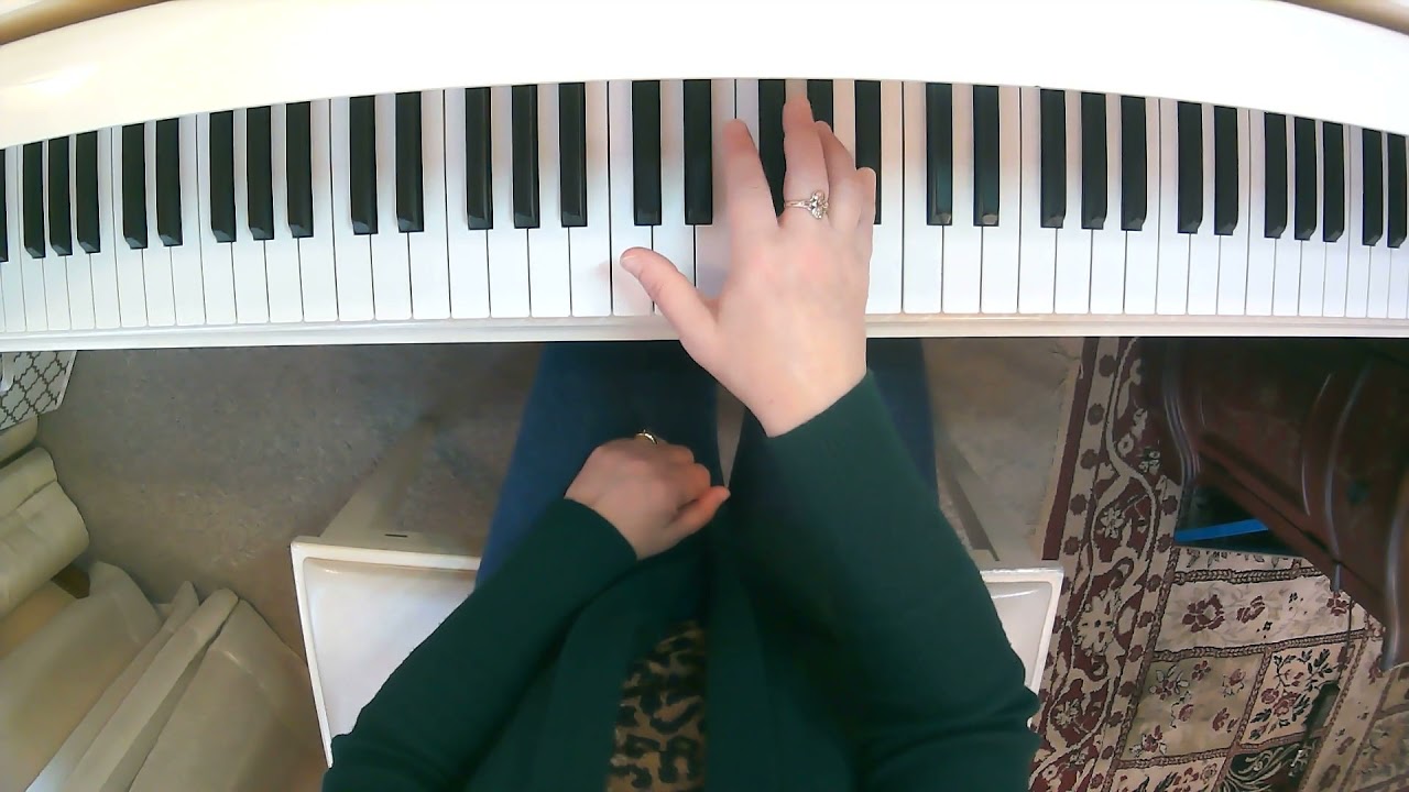 The Happy Farmer, Right Hand Tutorial, Measures 9 - 14, Op. 68 No. 10, Schumann, Suzuki Piano Book 2
