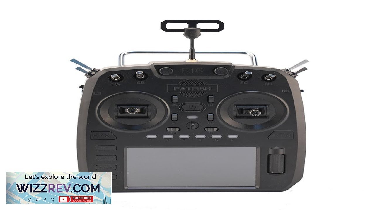 FATFISH F16 2.4GHz 16CH Hall Gimbals Built-in ELRS EdgeTX System Full Size Review