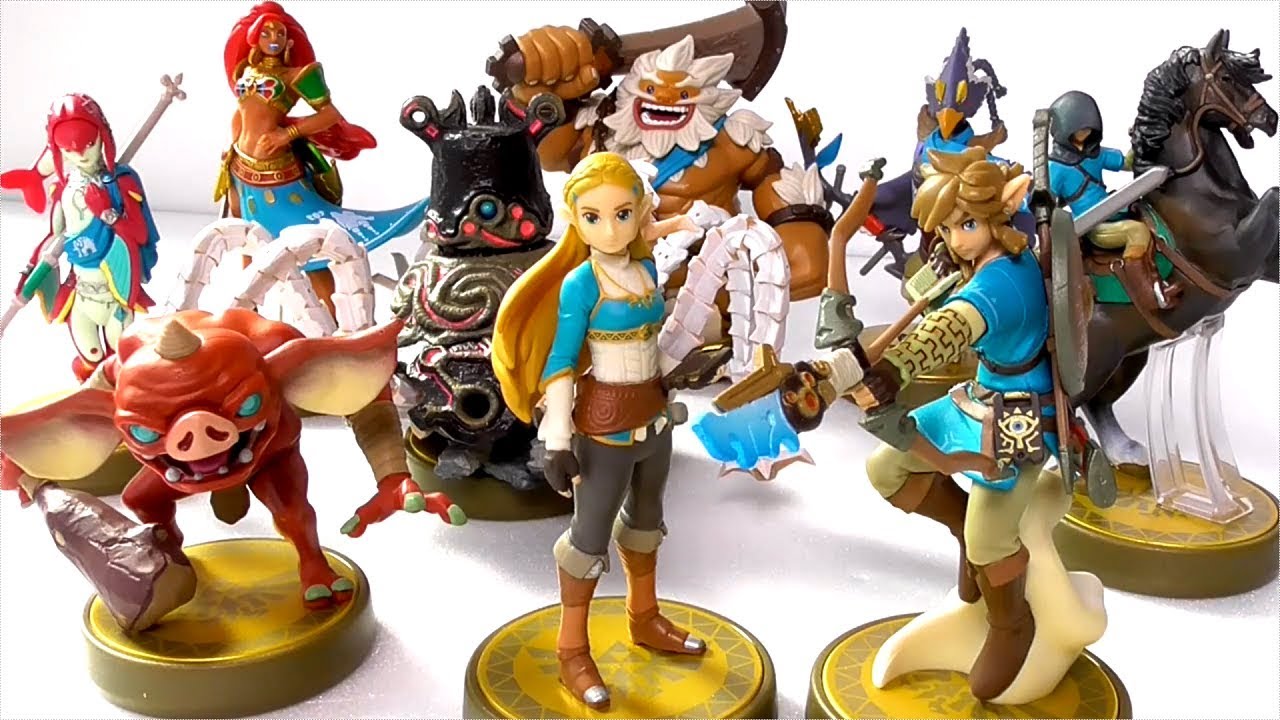 amiibo  リンク騎乗 リンク弓 ゼルダ ガーディアン ボコブリン【ゼルダの伝説 ブレス オブ ザ ワイルド】アミーボレビューpart３