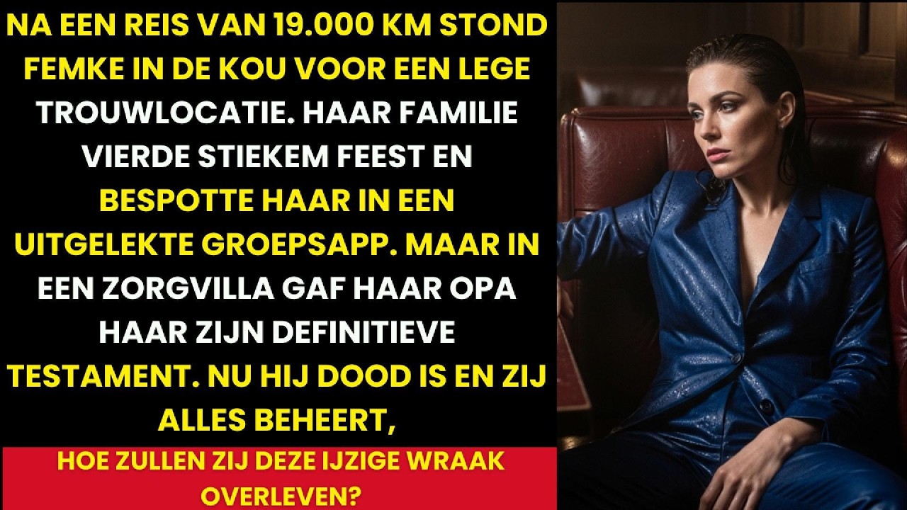 Mijn Familie Veranderde Stiekem De Trouwlocatie. Ik Vloog 19.000 km en Nam De Ultieme Wraak...