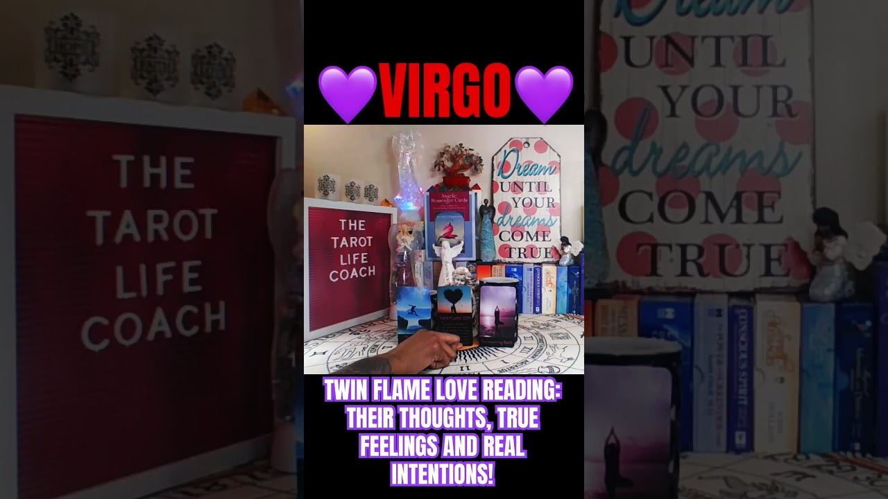 VIRGO TWIN FLAME LOVE READING: THEIR THOUGHTS, TRUE FEELINGS AND REAL INTENTIONS! #virgo #twinflame