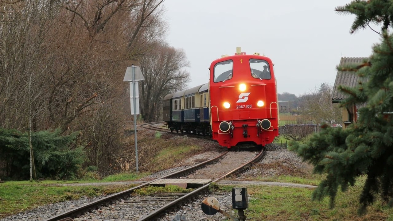 NLB Sonderzug auf der Zayatalbahn nach Wilfersdorf-Hobersdorf - TEIL 2