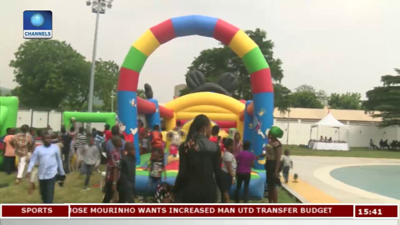 Bolanle Ambode Hosts Children To A Fun-Filled Christmas Party |Dateline Lagos|