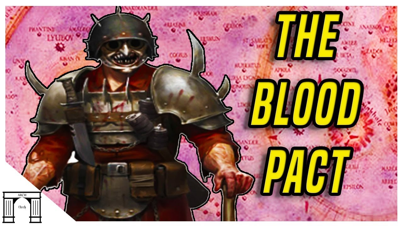 The Blood Pact! Elite Chaos Heavy Infantry Of The Sabbat Worlds Crusade! 40k Lore