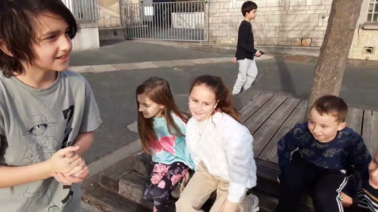 Les enfants en action