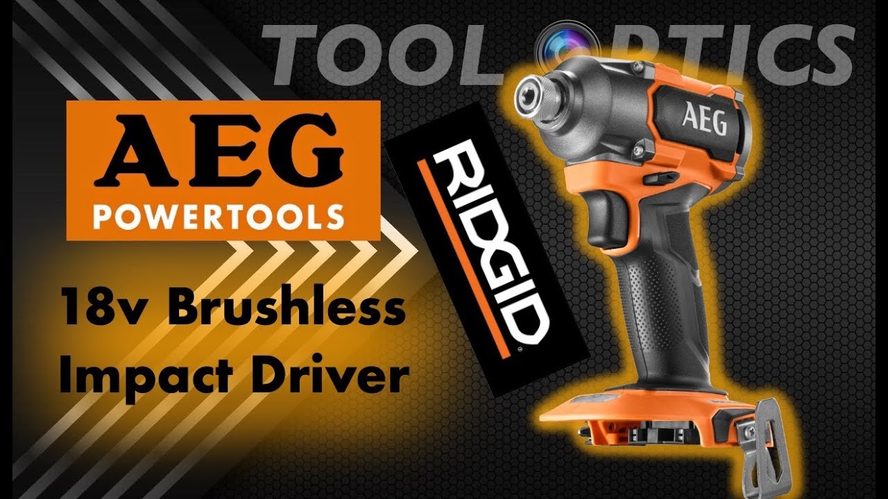 A powerful impact driver from Ridgid | Featuring the AEG A18IDB30 /Ridgid R862301B