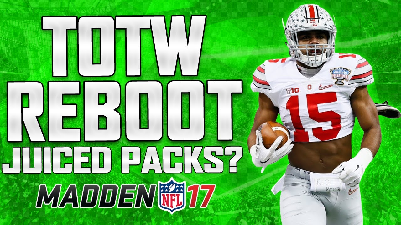 MUT 17 - TEAM OF THE WEEK REBOOT! | JUICED PACKS? | TOTW BUNDLE OPENING! ZEKE!