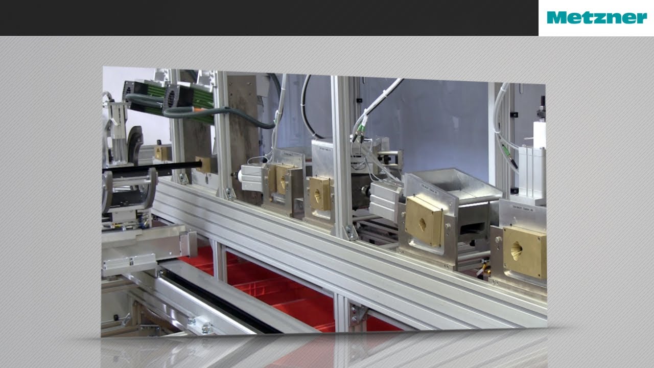 Automatic Notching Station for Automotive Profiles | Metzner