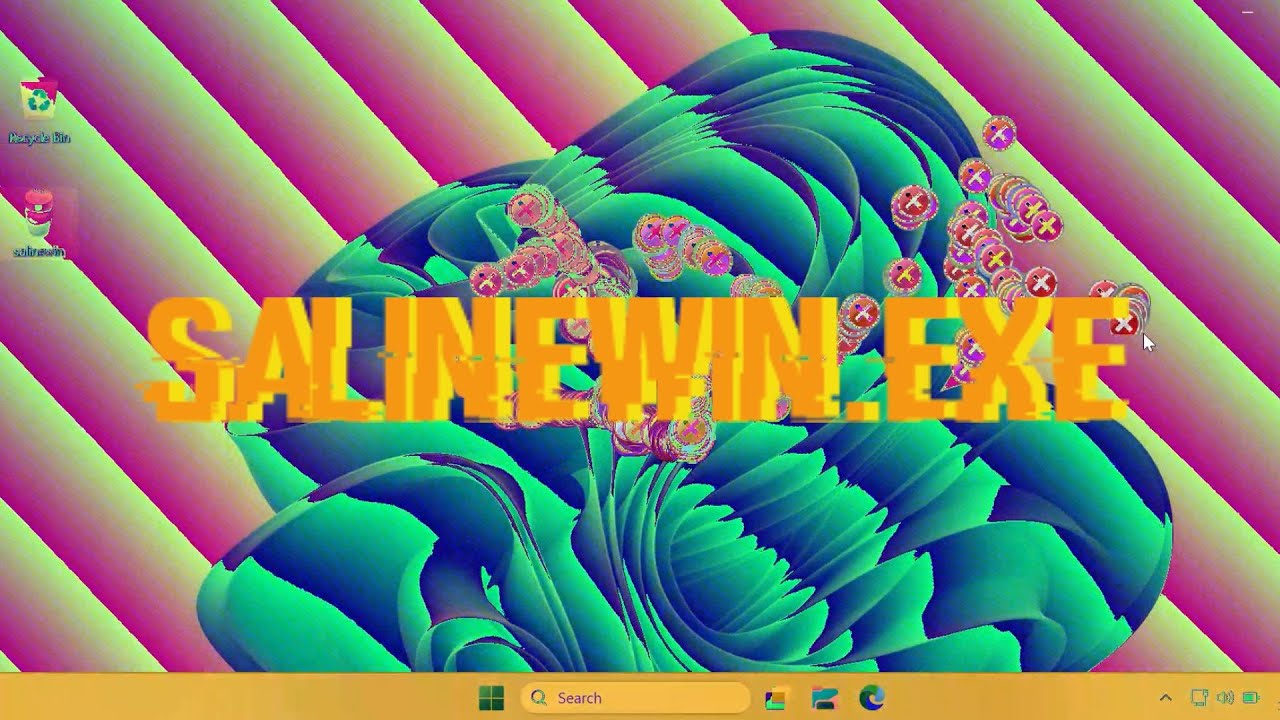I Installed a Salinewin.exe Virus