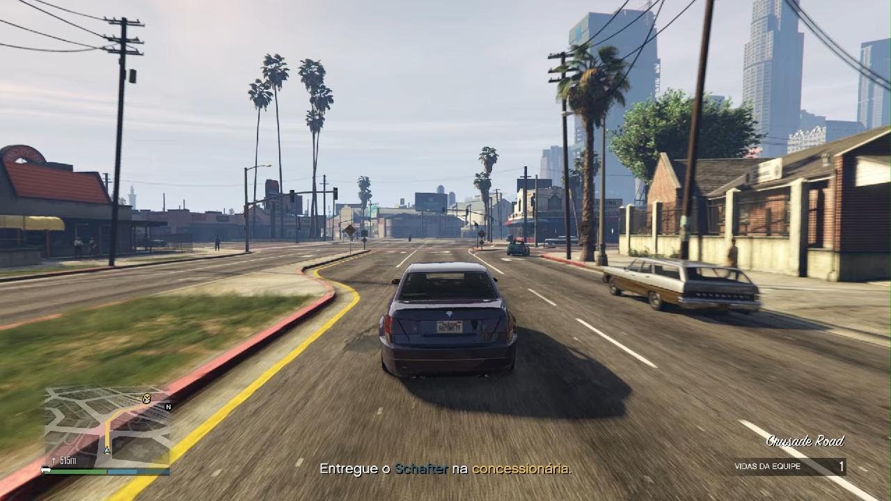#76 - GTA 5 - PS5 - CHUTANDO BALLAS (SIMEON) - SEM DANO NO VEICULO - 04-02-26