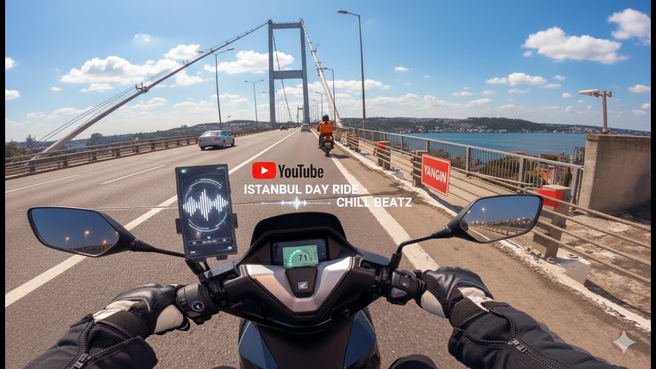 İstanbul’da Sakin Bir Sürüş | Rahatlatıcı Yol Şarkıları (4K)