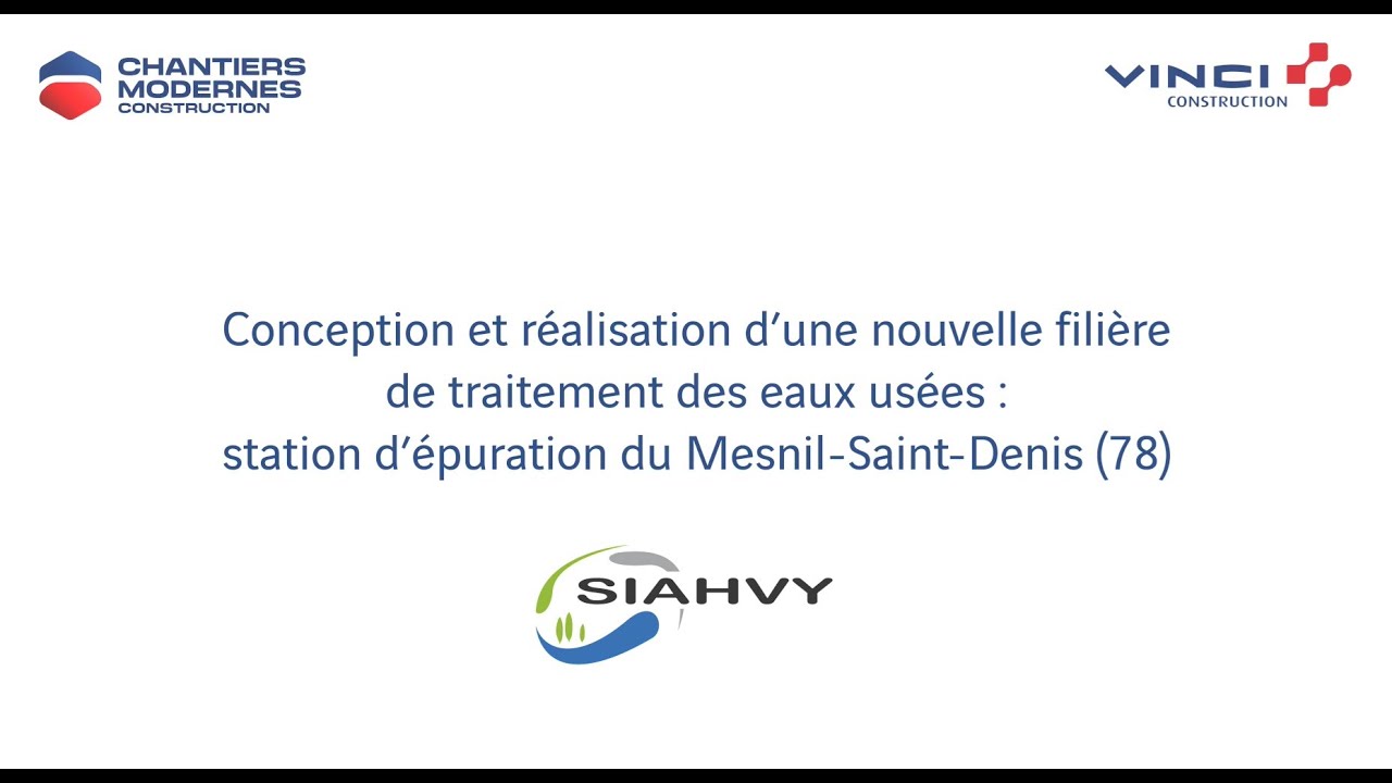 Station d'épuration du Mesnil-Saint-Denis (78)