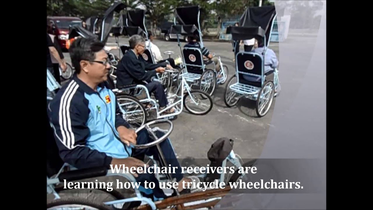 EDEN | Wheelchair Donations in Vietnam!