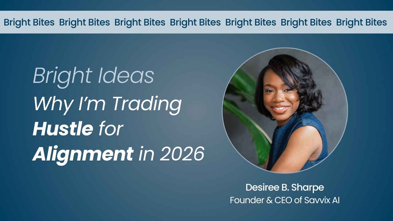 Episode 20: Why I’m Trading Hustle for Alignment in 2026