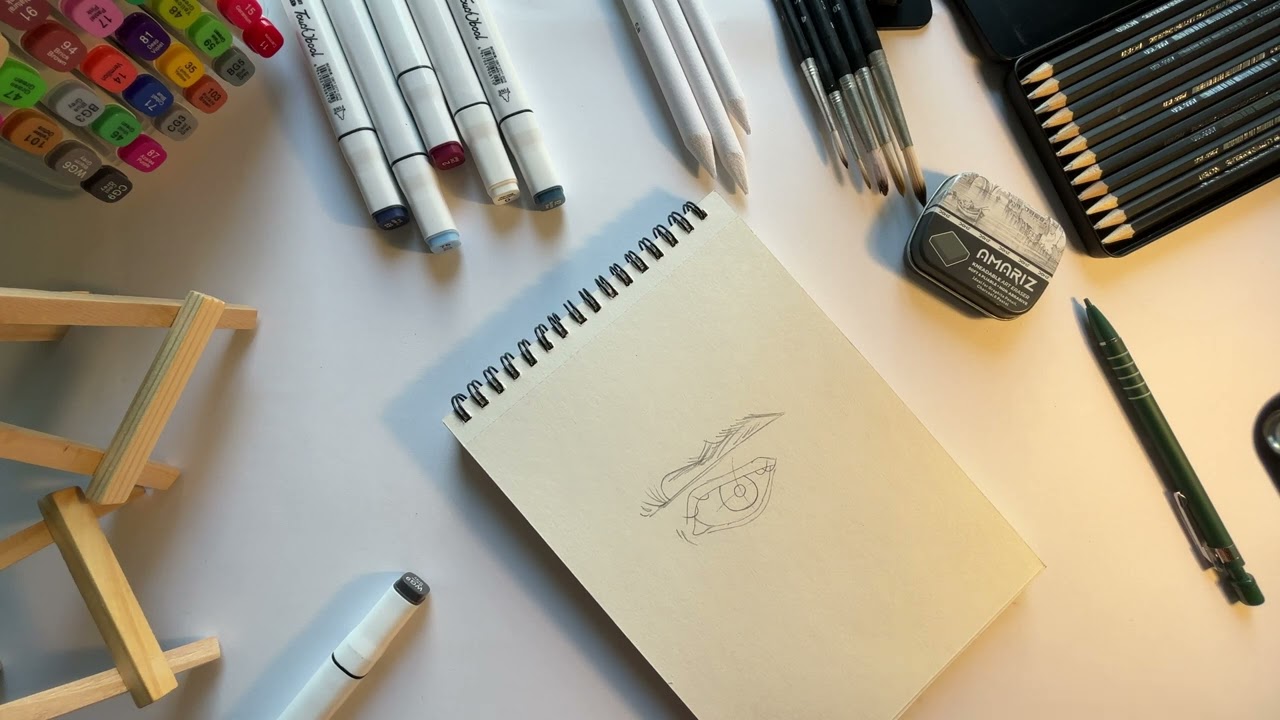 How to draw realistic eye step by step || Art