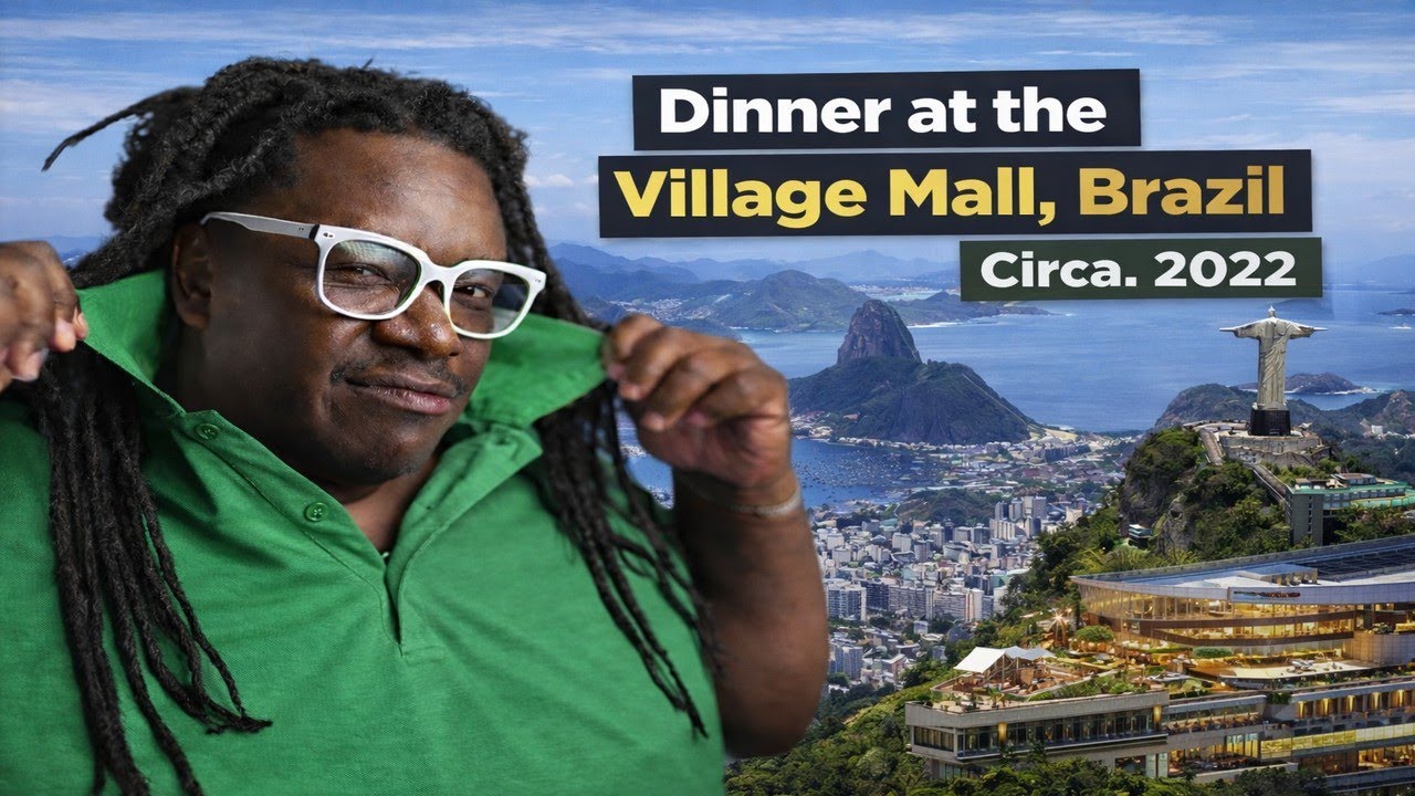 Travel Vlog 037 Dinner at the Village Mall, Brazil Circa. 2022