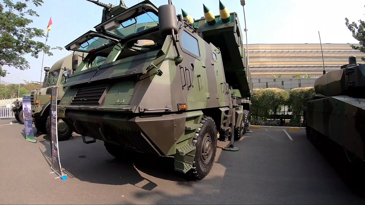 ASTROS II Multi Rocket Launcher, Indonesian Army TNI AD Walkaround Video
