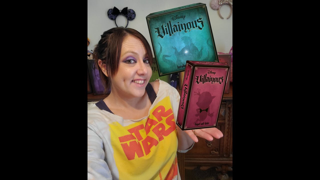 NEW DISNEY VILLIANOUS/RAVENSBURGER SUGAR AND SPITE/INTRODUCTION TO EVIL/INFORMATION