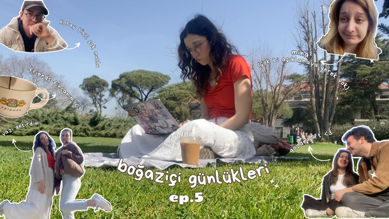 boğaziçi günlükleri | ep.5 | sınav haftası, güneyde kubrick sohbeti, çim sahne 📚🎥🎧| vlog