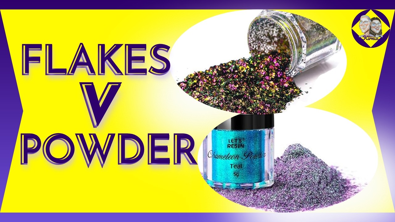 Chameleon Flakes vs Powder in Resin - Which Finish is Better?