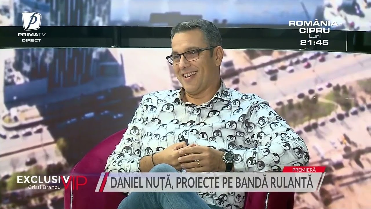 Daniel Nuță, secretul unui otoman! Actorul are proiecte pe bandă rulantă