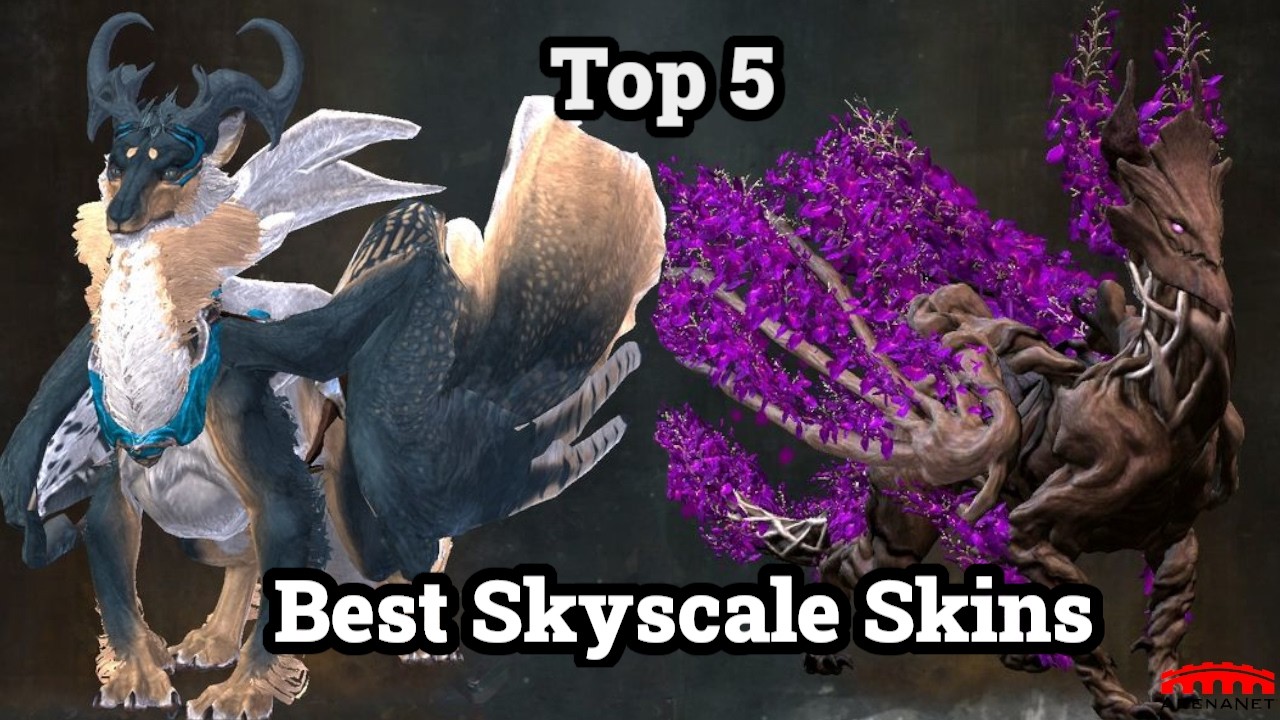 Top 5 BEST Skyscale Skins! l Guild Wars 2
