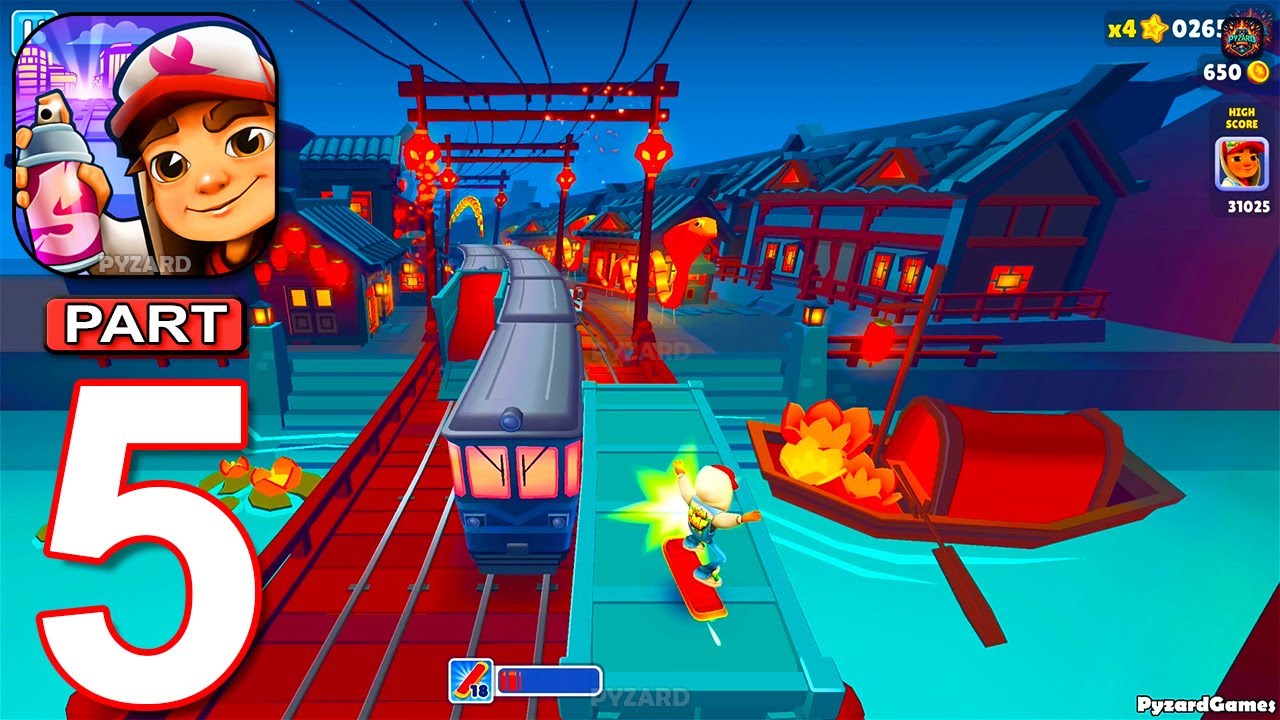 Subway Surfers - Gameplay Walkthrough Part 5 - Year Of The Snake Update (Android, iOS)