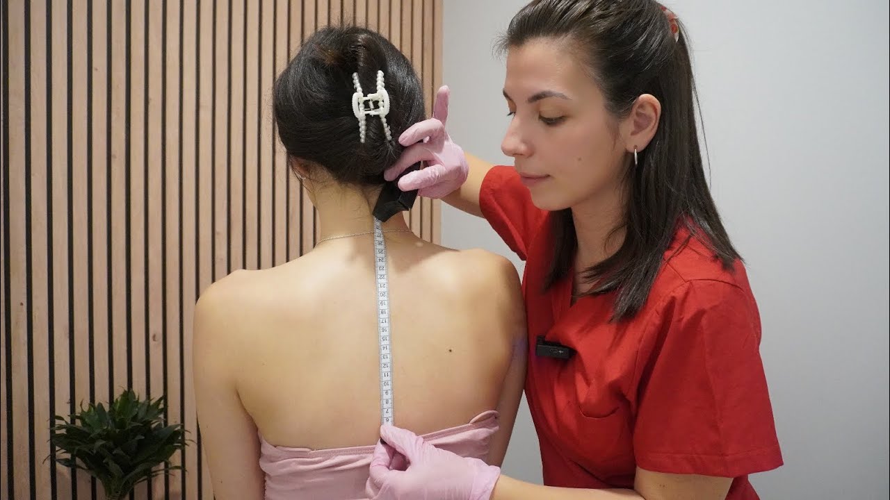 ASMR Medical Exam | Back Assessment, Chiropractic Adjustments, Massage | Real Person RolePlay