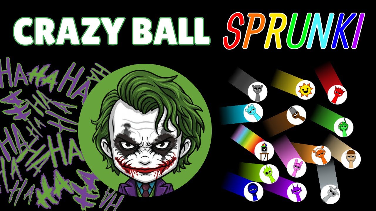 Crazy Ball VS Sprunki Marble Race