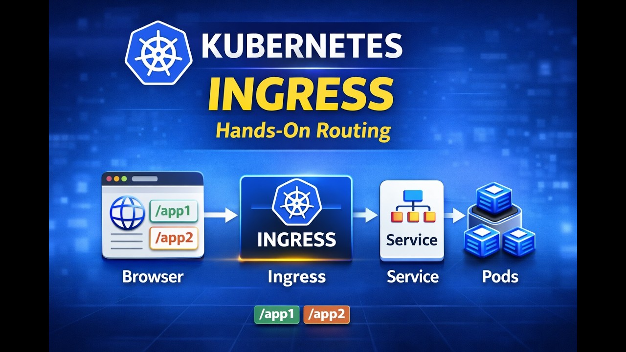 Kubernetes Part 10 | Ingress Hands-on Demo (URL Routing with Docker Desktop)