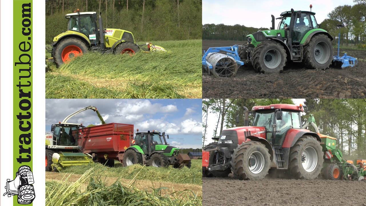 In 48 Stunden vom Grünroggen zum bestellten Acker - From Rye to maize seed