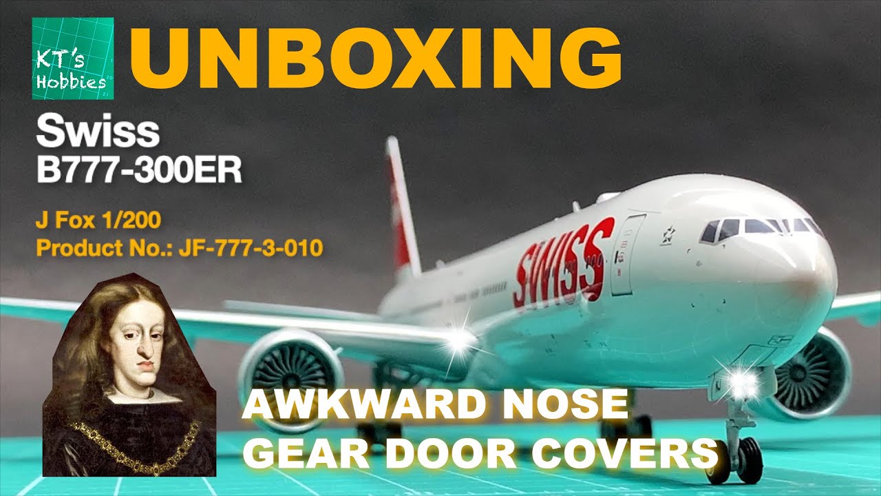 J Fox 1/200 Swiss B777-300ER Unboxing and Review