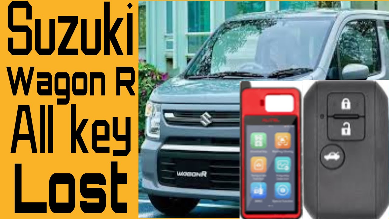 Suzuki wagon R!all#key lost #autel km100 #vvdi #smart key 2022 #modile