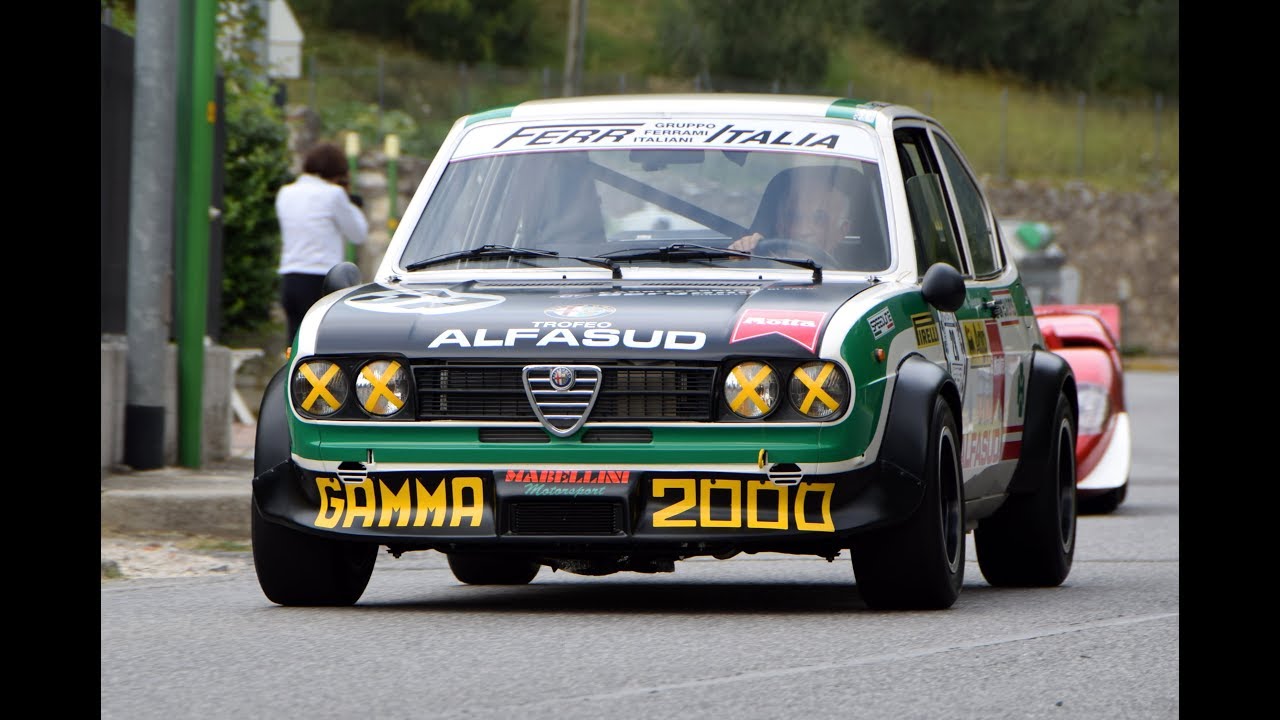 Alfasud TI Trofeo hillclimb - on board & pure sound