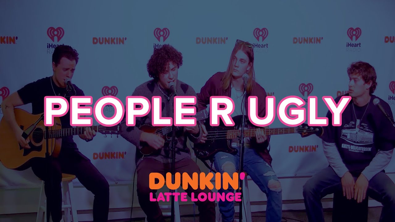 People R Ugly Perform Live At The Dunkin Latte Lounge!
