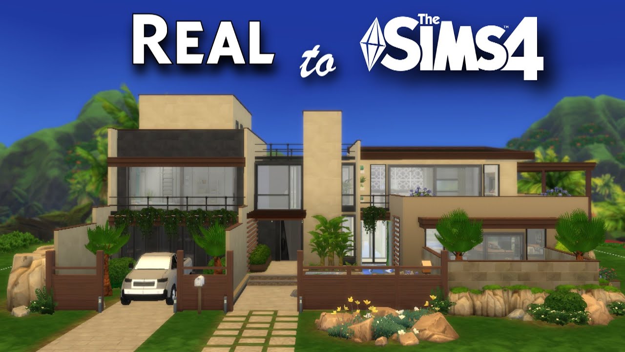 LUXURY MANSION | REAL to SIMS | The Sims 4 | Speed Build | Stop Motion