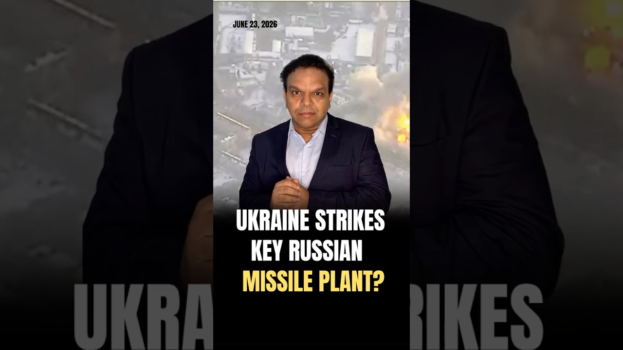 Ukraine Strikes Key Russian Missile Plant? #russia #ukraine #drone #dronestrikes #missile #missiles