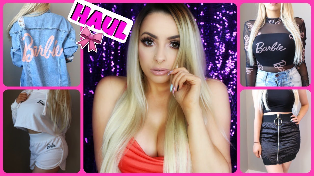 Missguided: примерка и вынос одежды для кукол BARBIE!