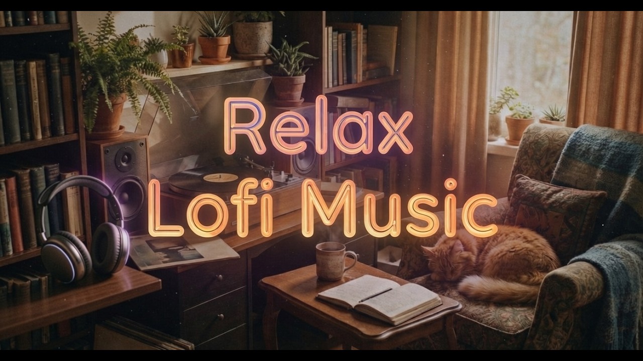 🎷 Relax Lofi Jazzhop – Chill Music for Studying, Working & Relaxing