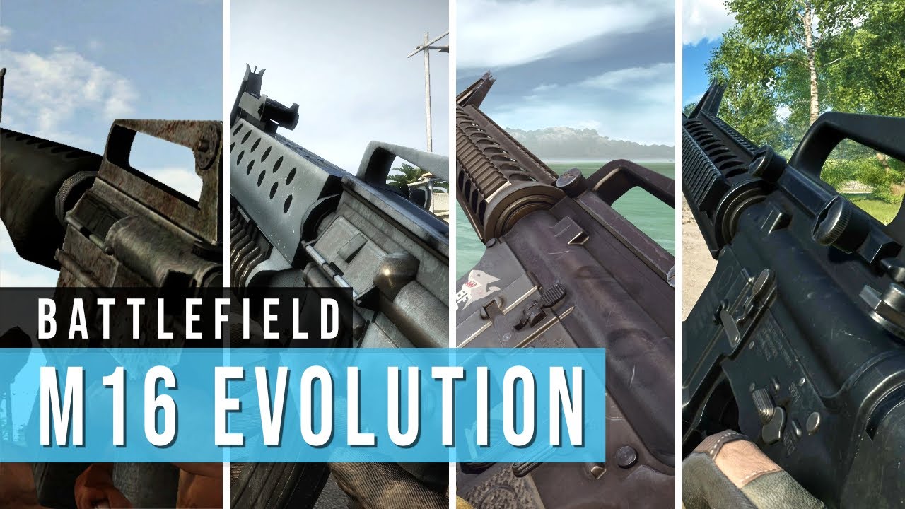 Evolution of the M16 in Every Battlefield Game! (Battlefield Vietnam to Battlefield 2042)