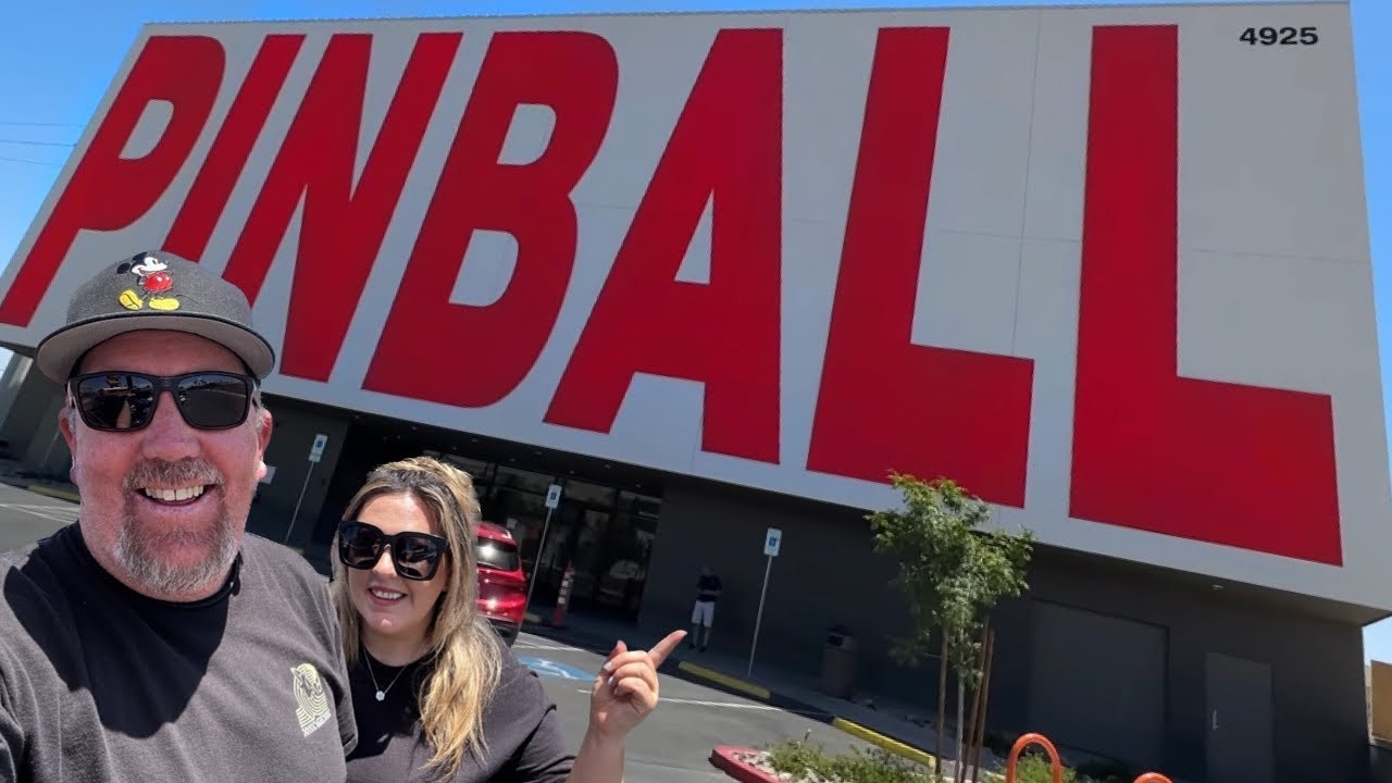Amazing Discovery at the Pinball Museum in Vegas! Vintage Arcade Games & Fun + Drive Home to Malibu!