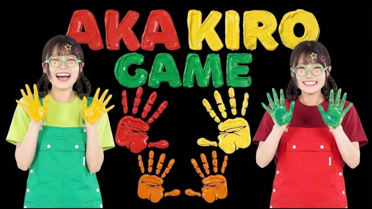 AKA! KIRO! AKA! SHIRO! AO! KIRO! | VIRAL TREND! Color Mixing | immersive interactive