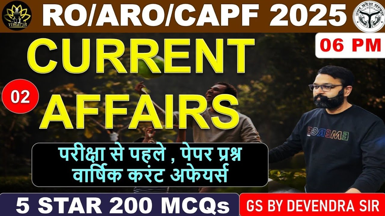 MCQs Part 2 Current Affairs 2025