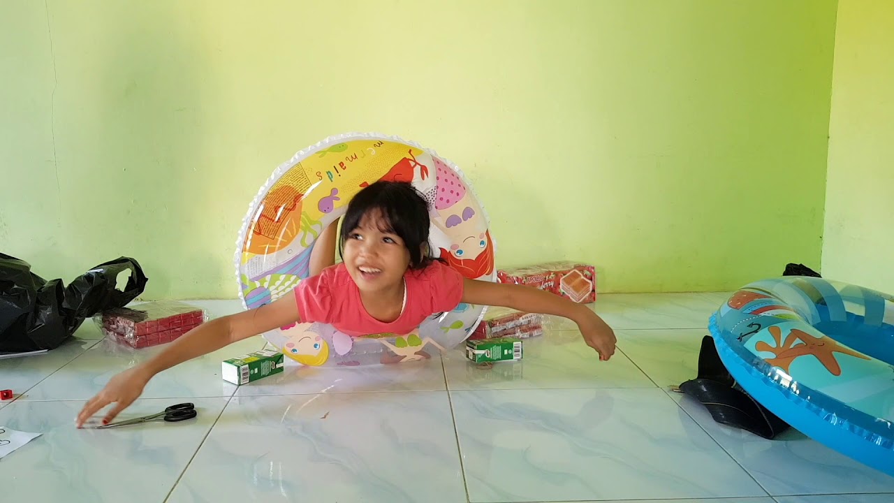 Mainan Baru || Pelampung Buat Main di Sungai || #kidsplay #kidsfun #youtubercilik