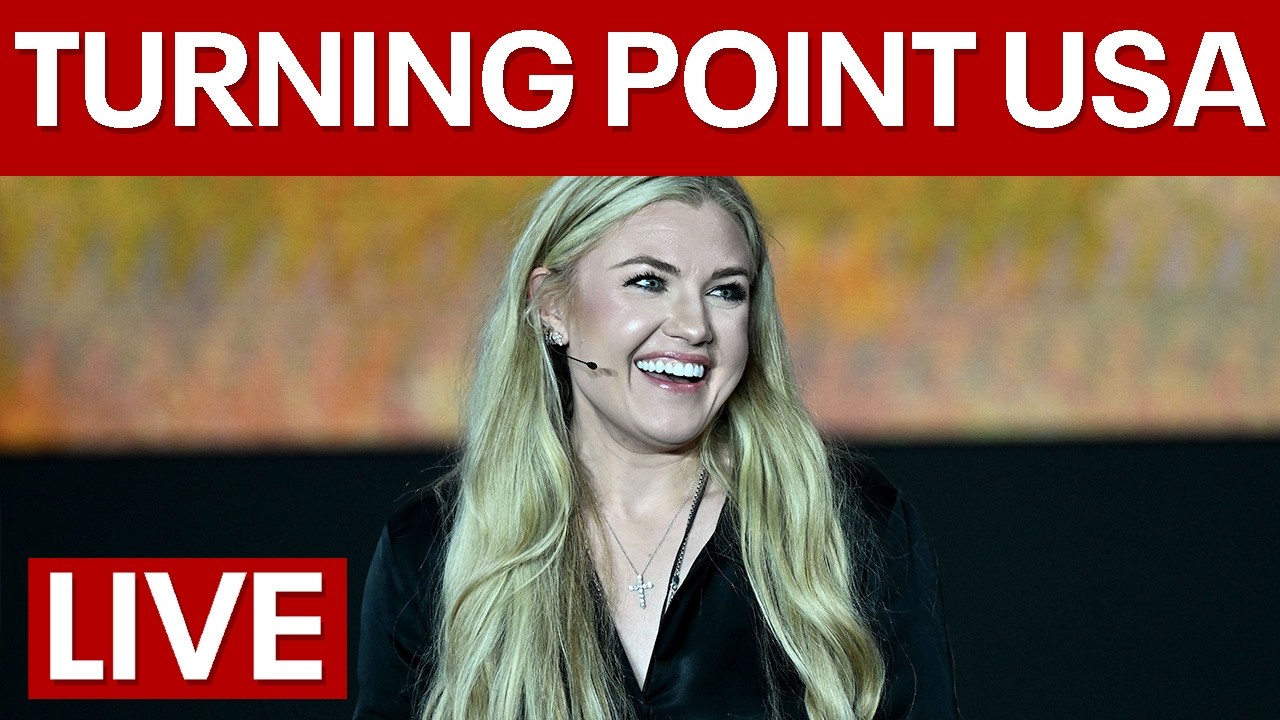 LIVE | Turning Point USA event featuring Erika Kirk, Karoline Leavitt