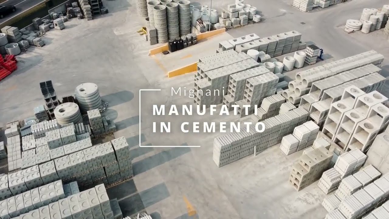 La nostra produzione di manufatti in cemento | Mignani Srl