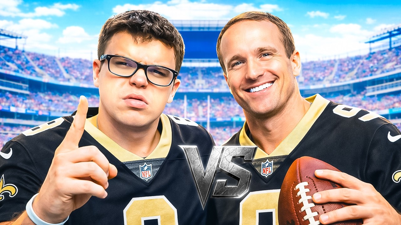 Sketch Vs Drew Brees $10,000 Madden 1v1!