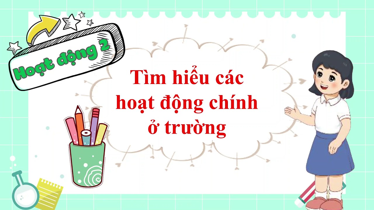 TNXH - Lớp 1 - Bài 7: Hoạt động ở trường em (tiết 1) - Chân trời sáng tạo